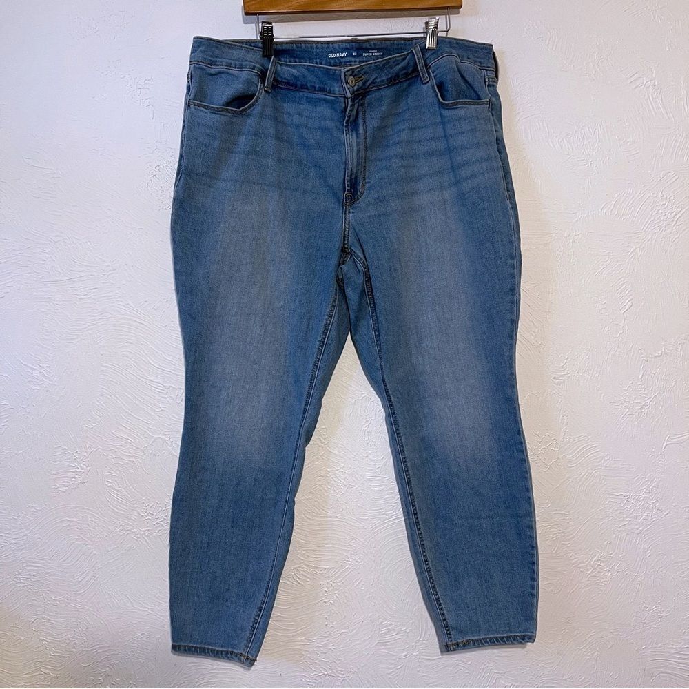 Old Navy High Rise Super Skinny Jeans Size 22